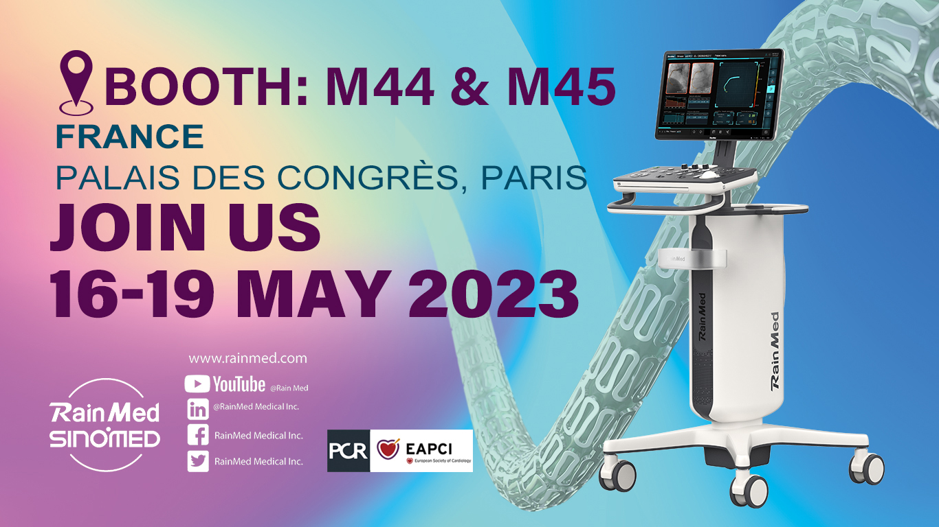 EuroPCR2023 | Welcome to Visit RainMed & SINOMED at Booth #M44 & #M45